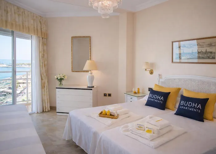 Sea View & Sunset Terrace Carihuela By Budha Apartamento *